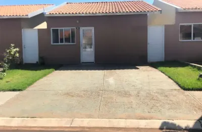 Casa á venda no condomínio jardim fortaleza em brodowski, com 2 quartos por r$ 165.000,00