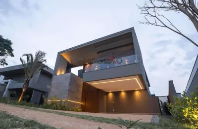 Sobrado á venda no residencial alphaville 3 - ribeirão preto, 3 quartos suítes por r$ 3.590.000,00