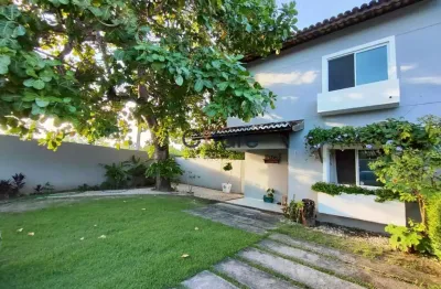 Casa em condomínio fechado com 3 quartos à venda na rua caramuru, 520, lagoinha, eusébio por r$ 550.000
