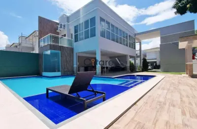 Casa em condomínio fechado com 4 quartos à venda na nossa senhora de nazaré, 385, pedras, eusébio por r$ 885.000