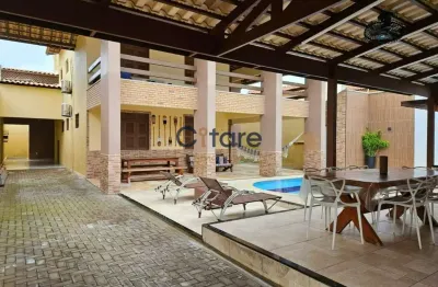 Casa com 5 quartos à venda na r. pontal da barra, 1100, jacaúna, aquiraz por r$ 969.990