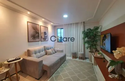 Apartamento com 3 quartos à venda na rua inácio vasconcelos, 263, cambeba, fortaleza por r$ 350.000
