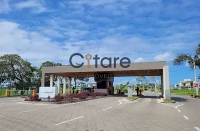 Terreno em condomínio fechado à venda na atlântica, 300, cidade alpha, eusébio por r$ 450.000