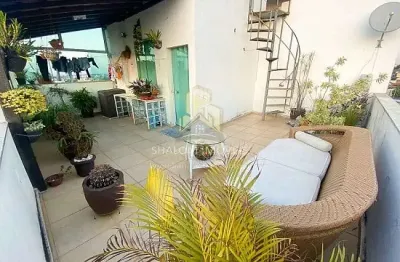Cobertura à venda 4 quartos, 1 suite, 2 vagas, 230m², parque turistas, contagem -