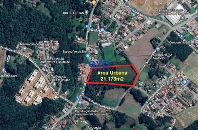 Terreno à venda na rua joão stukas, 4050, jardim são vicente, campo largo por r$ 4.500.000