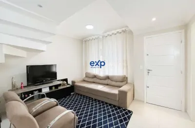 Casa em condomínio fechado com 3 quartos à venda na rosina sanson pereira pinto, 274, uberaba, curitiba por r$ 565.000