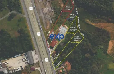 Terreno à venda na rodovia br-376, 301, barro preto, são josé dos pinhais por r$ 7.840.000