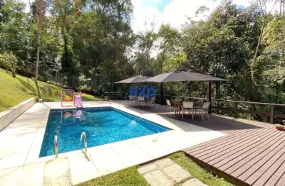 Casa em condomínio fechado com 5 quartos à venda na estrada cabiúnas, 2553, itaipava, petrópolis por r$ 1.797.000