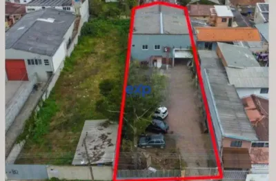 Barracão / galpão / depósito à venda na rua william booth, 68, boqueirão, curitiba por r$ 950.000