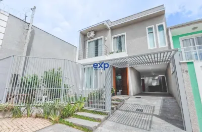 Casa em condomínio fechado com 3 quartos à venda na rua pedro wieler, 1041, xaxim, curitiba por r$ 849.900