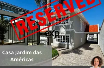 Casa com 5 quartos à venda na rua miguel buffara, 161, jardim das américas, curitiba por r$ 1.800.000