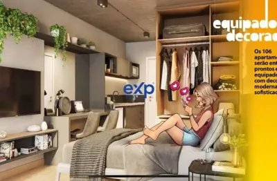Apartamento com 1 quarto à venda na rua rockefeller, 476, rebouças, curitiba por r$ 260.000