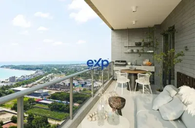 Apartamento com 2 quartos à venda na josita almeida, 701, altiplano cabo branco, joão pessoa por r$ 660.120