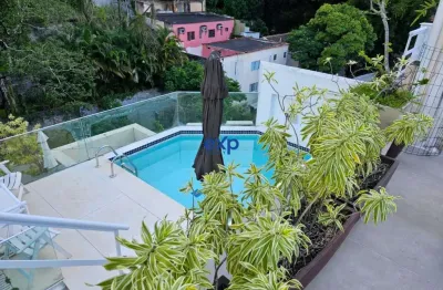 Cobertura com 4 quartos à venda na rua belisário távora, 521, laranjeiras, rio de janeiro por r$ 2.950.000