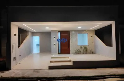Casa em condomínio fechado com 3 quartos à venda na justiniano dos santos, 100, papagaio, feira de santana por r$ 400.000