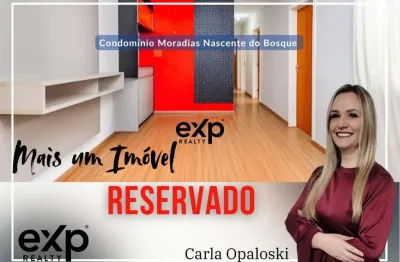 Apartamento com 3 quartos à venda na estrada guilherme weigert, 2245, santa cândida, curitiba por r$ 219.990