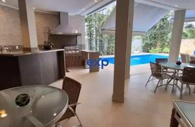 Casa em condomínio fechado com 4 quartos à venda na doutor heles pinheiro, 73, loteamento paiquerê, valinhos por r$ 2.780.000