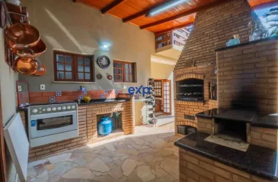Casa em condomínio fechado com 4 quartos à venda na rua campos salles, 39, vila faustina ii, valinhos por r$ 1.100.000