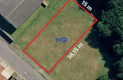 Terreno à venda na celso hoffmann, 75, conjunto habitacional joaquim celestino ferreira, campo largo por r$ 318.000