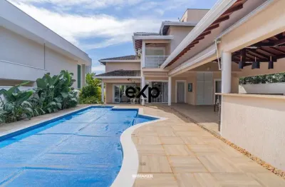 Casa em condomínio fechado com 3 quartos à venda na doutor adalberto turini, 145, jardim paiquerê, valinhos por r$ 1.998.000