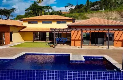 Casa em condomínio fechado com 4 quartos à venda na shangrilá, 1, bairro dos macacos, serra negra por r$ 6.000.000