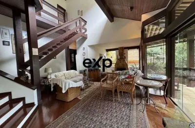 Casa em condomínio fechado com 4 quartos à venda na estrada das figueiras, 1055, itaipava, petrópolis por r$ 1.570.000