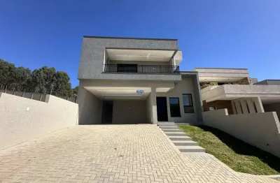 Casa em condomínio fechado com 4 quartos à venda na rua engenheiro grevile, 126, colônia dona luíza, ponta grossa por r$ 1.890.000