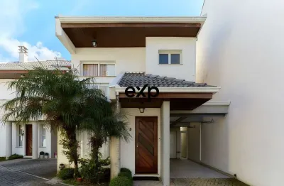 Casa em condomínio fechado com 3 quartos à venda na rua ozório duque estrada, 1044, jardim social, curitiba por r$ 1.199.000