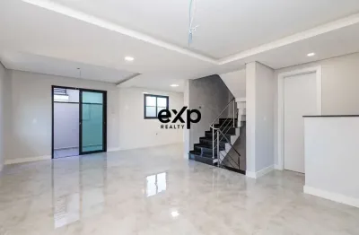 Casa em condomínio fechado com 3 quartos à venda na rua araci fernandes, 21, tingui, curitiba por r$ 789.900