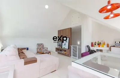 Casa em condomínio fechado com 3 quartos à venda na rua oliveira viana, 1334, hauer, curitiba por r$ 735.000