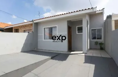 Casa em condomínio fechado com 3 quartos à venda na itaúna do sul, 500, alto boqueirão, curitiba por r$ 289.900