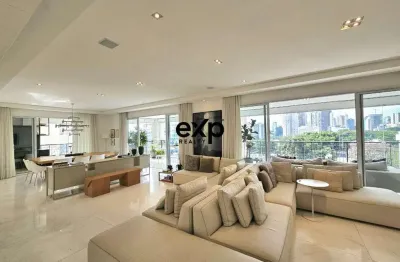 Apartamento com 4 quartos à venda na avenida açocê, 562, moema, são paulo por r$ 10.800.000