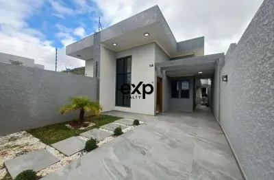 Casa com 3 quartos à venda na rua senegal, 58, nações, fazenda rio grande por r$ 540.000