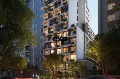 Apartamento com 1 quarto à venda na rua atílio bório, 144, cristo rei, curitiba por r$ 233.595