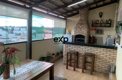 Cobertura com 2 quartos à venda na gentil portugal do brasil, 55, camargos, belo horizonte por r$ 479.000