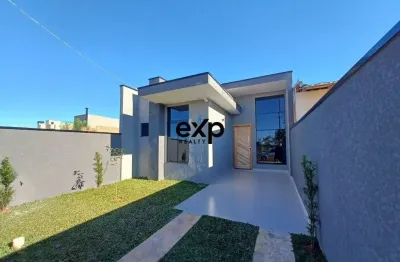 Casa com 3 quartos à venda na varsóvia, 274, gralha azul, fazenda rio grande por r$ 380.000