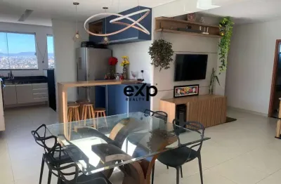 Casa em condomínio fechado com 3 quartos à venda na nove, 556, chácaras cotia, contagem por r$ 580.000