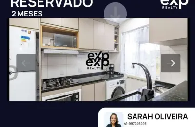 Apartamento com 2 quartos à venda na rua maria joaquina vaz, 721, jardim itaqui, campo largo por r$ 210.000