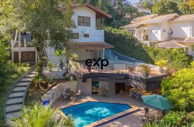 Casa em condomínio fechado com 4 quartos à venda na rua das paineiras, 78, chácara flora, valinhos por r$ 2.500.000