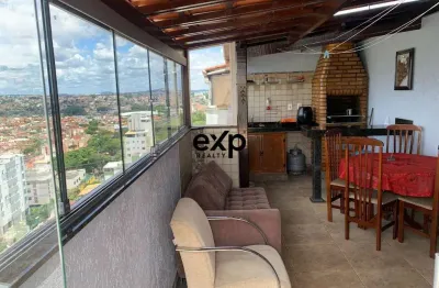 Cobertura com 3 quartos à venda na rua maria de souza alves, 325, manacás, belo horizonte por r$ 570.000