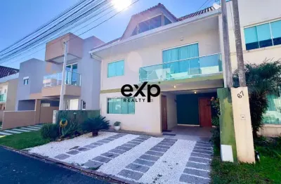 Casa em condomínio fechado com 3 quartos à venda na rua frederico stella, 358, cachoeira, curitiba por r$ 793.000