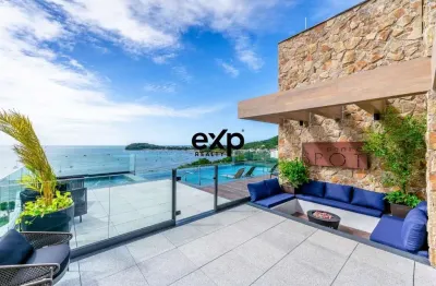 Loft com 1 quarto à venda na avenida itapocorói, 1970, praia de armação do itapocorói, penha por r$ 470.000