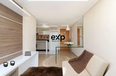Apartamento com 2 quartos à venda na vereador antônio romeu simoni, 389, 301, 3º a, 389, jardim amélia, pinhais por r$ 280.000