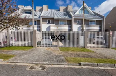 Casa em condomínio fechado com 3 quartos à venda na rua frederico leitner, 258, atuba, curitiba por r$ 720.000