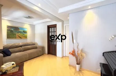 Casa em condomínio fechado com 3 quartos à venda na rua júlio zandoná, 1016, alto boqueirão, curitiba por r$ 499.000