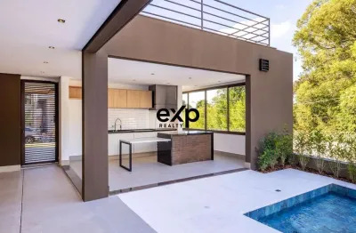 Casa em condomínio fechado com 3 quartos à venda na joão ubialli, 588, chácaras silvania, valinhos por r$ 2.855.000