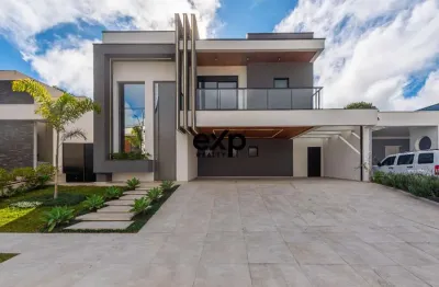 Casa em condomínio fechado com 3 quartos à venda na rua nova tirol, 1700, vila são tiago, piraquara por r$ 1.649.900