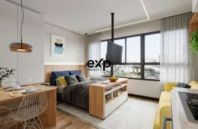 Apartamento com 1 quarto à venda na rua joaquim nabuco, 495, tingui, curitiba por r$ 257.900
