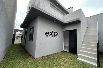 Casa em condomínio fechado com 3 quartos à venda na rua francisco alves ferreira, 640, jardim itaqui, campo largo por r$ 569.000