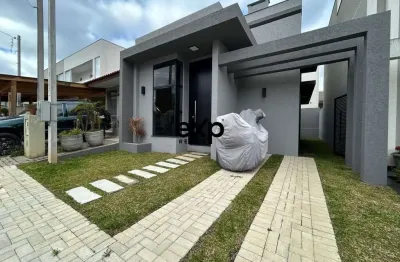 Casa em condomínio fechado com 3 quartos à venda na rua francisco alves ferreira, 640, jardim itaqui, campo largo por r$ 569.000